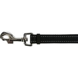 Ceinture ventrale avec laisse, large, néoprène, sang.: 70–120 cm/12 cm, laisse :