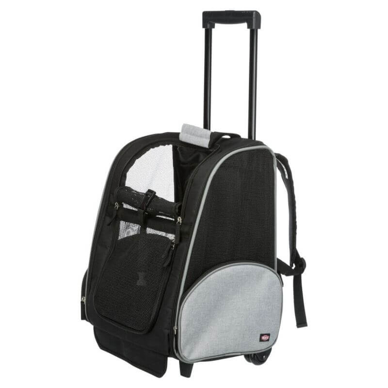 Sac à roulettes, 32 × 45 × 25 cm, noir/gris Sac à roulettes, 32 × 45 × 25 cm, noir/gris