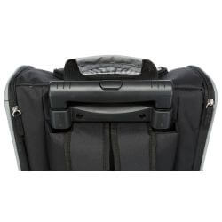Sac à roulettes, 32 × 45 × 25 cm, noir/gris
