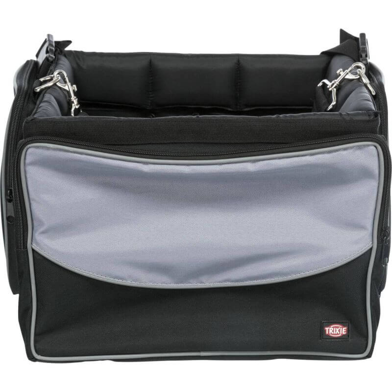 Box avant pour vélo, 41 × 26 × 26 cm, noir/gris Box avant pour vélo, 41 × 26 × 26 cm, noir/gris