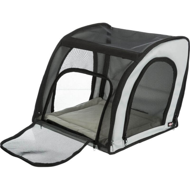 Siège de voiture, 44 × 37 × 40 cm, gris/noir Siège de voiture, 44 × 37 × 40 cm, gris/noir