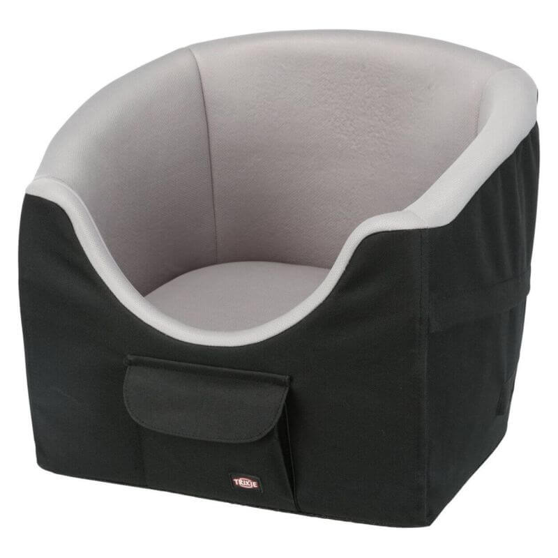 Siège de voiture, 45 × 39 × 42 cm, noir/gris Siège de voiture, 45 × 39 × 42 cm, noir/gris