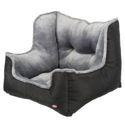 Siège de voiture, 50 × 40 × 50 cm, noir/gris