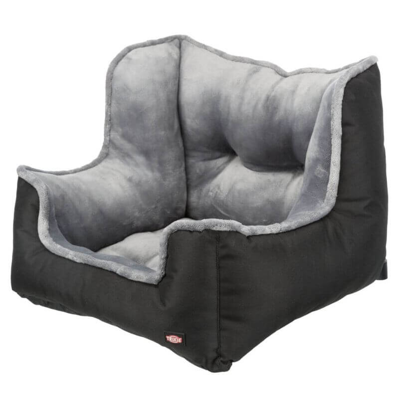 Siège de voiture, 50 × 40 × 50 cm, noir/gris Siège de voiture, 50 × 40 × 50 cm, noir/gris