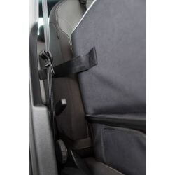Siège de voiture, 45 × 38 × 37 cm, noir