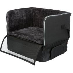 Siège de voiture, 45 × 38 × 37 cm, noir