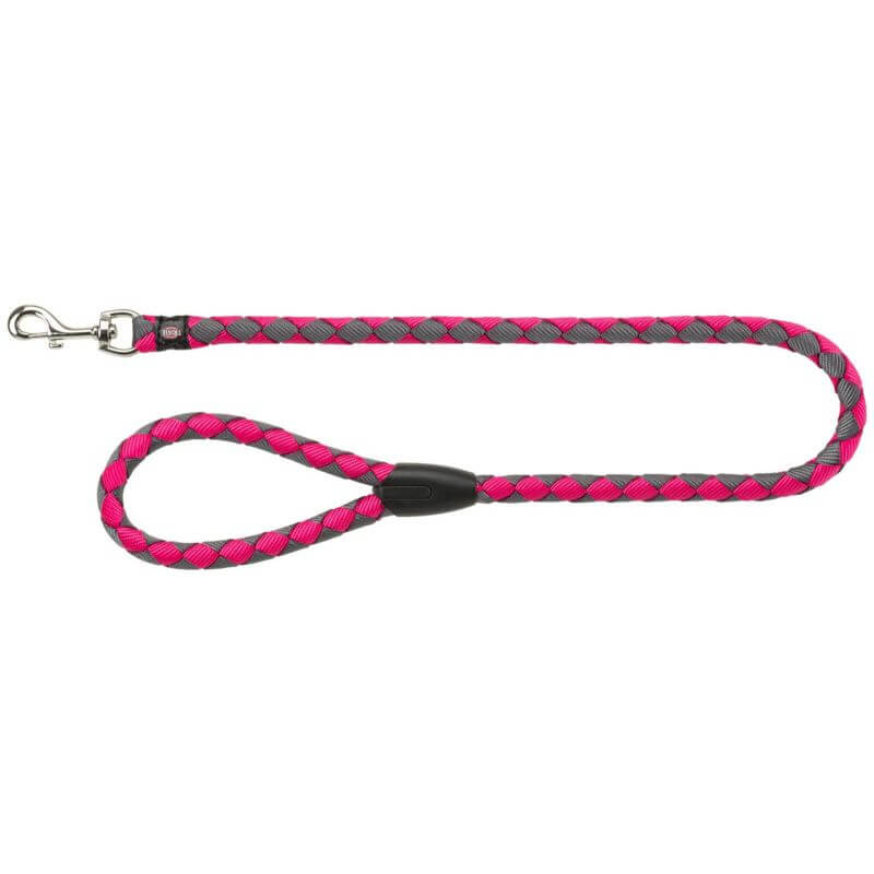 Cavo laisse, S–M: 1,00 m/ø 12 mm, fushia/gris graphite Cavo laisse, S–M: 1,00 m/ø 12 mm, fushia/gris graphite
