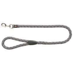Cavo laisse, S–M: 1,00 m/ø 12 mm, gris graphite