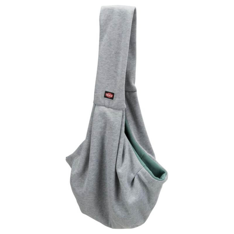 Junior sac ventral, 22 × 20 × 60 cm, gris clair/menthe Junior sac ventral, 22 × 20 × 60 cm, gris clair/menthe