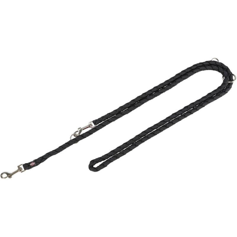 Cavo laisse réglable, S–M: 2,00 m/ø 12 mm, noir Cavo laisse réglable, S–M: 2,00 m/ø 12 mm, noir