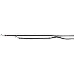 Cavo laisse réglable, L–XL: 2,00 m/ø 18 mm, noir