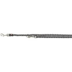 Cavo laisse réglable, L–XL: 2,00 m/ø 18 mm, gris graphite