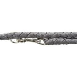Cavo laisse réglable, L–XL: 2,00 m/ø 18 mm, gris graphite