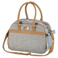 Sac Helen, 19 × 28 × 40 cm, gris/brun clair