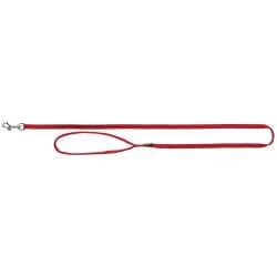 Premium laisse, XS–S: 1,20 m/15 mm, rouge