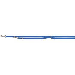Premium laisse réglable, L–XL: 2,00 m/25 mm, bleu royal