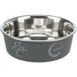 Gamelle, en acier inox/revêtement plastique, 0,3 l/ø 12 cm