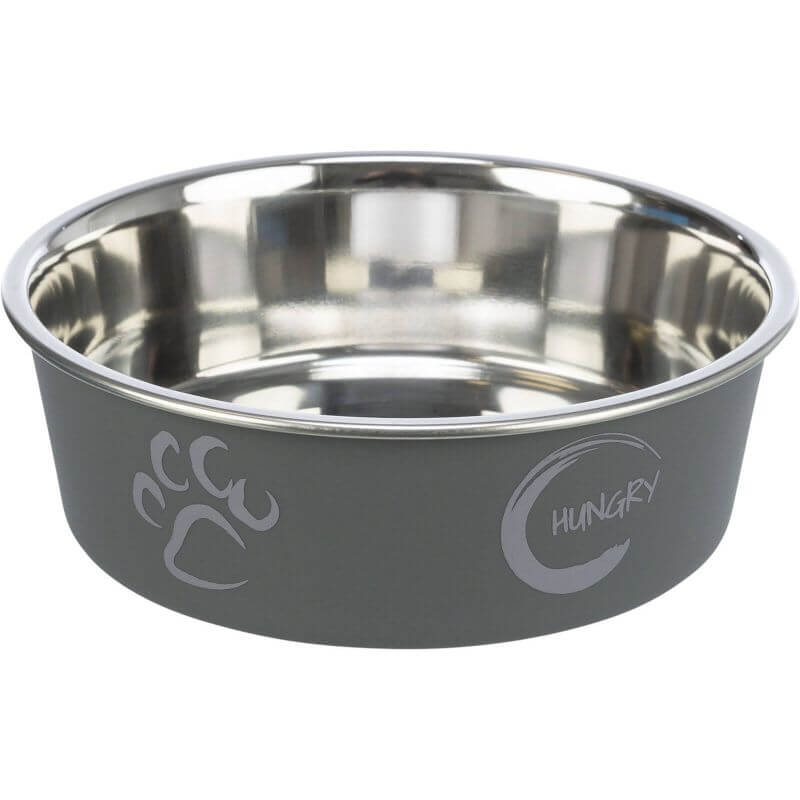 Gamelle, en acier inox/revêtement plastique, 0,3 l/ø 12 cm Gamelle, en acier inox/revêtement plastique, 0,3 l/ø 12 cm