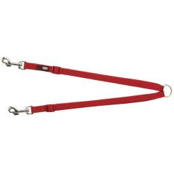 Premium accouple, XS–M: 40–70 cm/15 mm, rouge