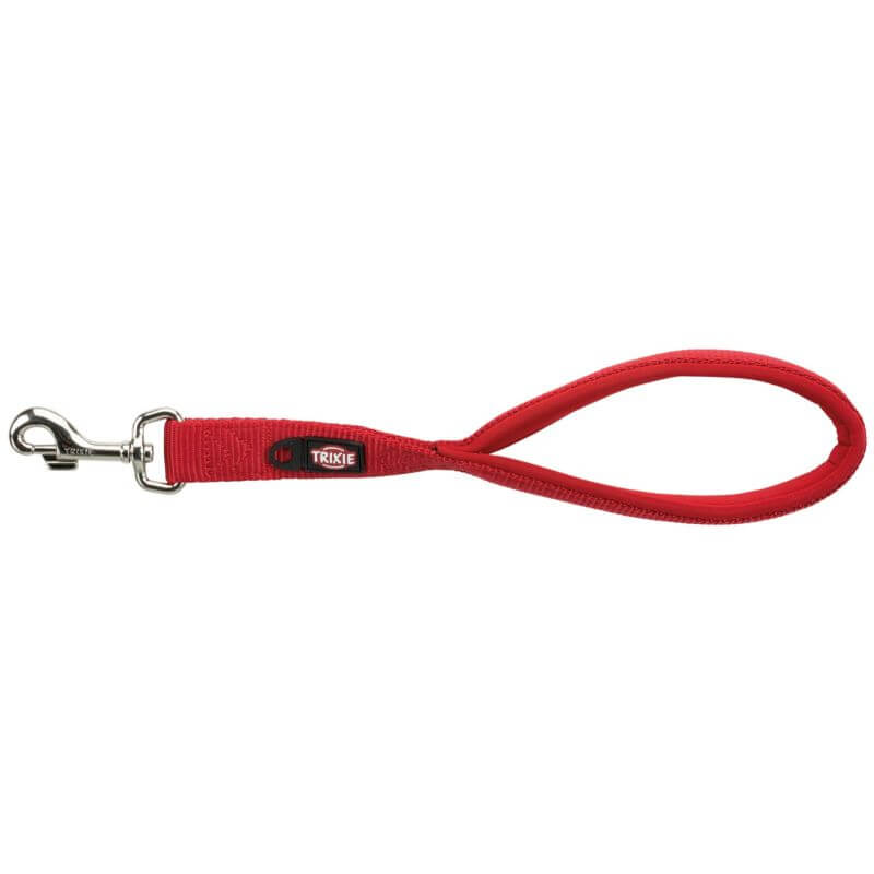 Premium laisse courte, M–XL: 37 cm/25 mm, rouge Premium laisse courte, M–XL: 37 cm/25 mm, rouge
