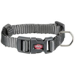 Premium collier, L–XL: 40–65 cm/25 mm, gris graphite