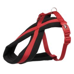 Premium harnais Touring, M: 45–80 cm/25 mm, rouge