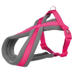 Premium harnais Touring, L–XL: 70–110 cm/25 mm, fushia