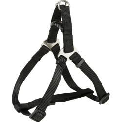Premium harnais One Touch, XS–S: 30–40 cm/10 mm, noir
