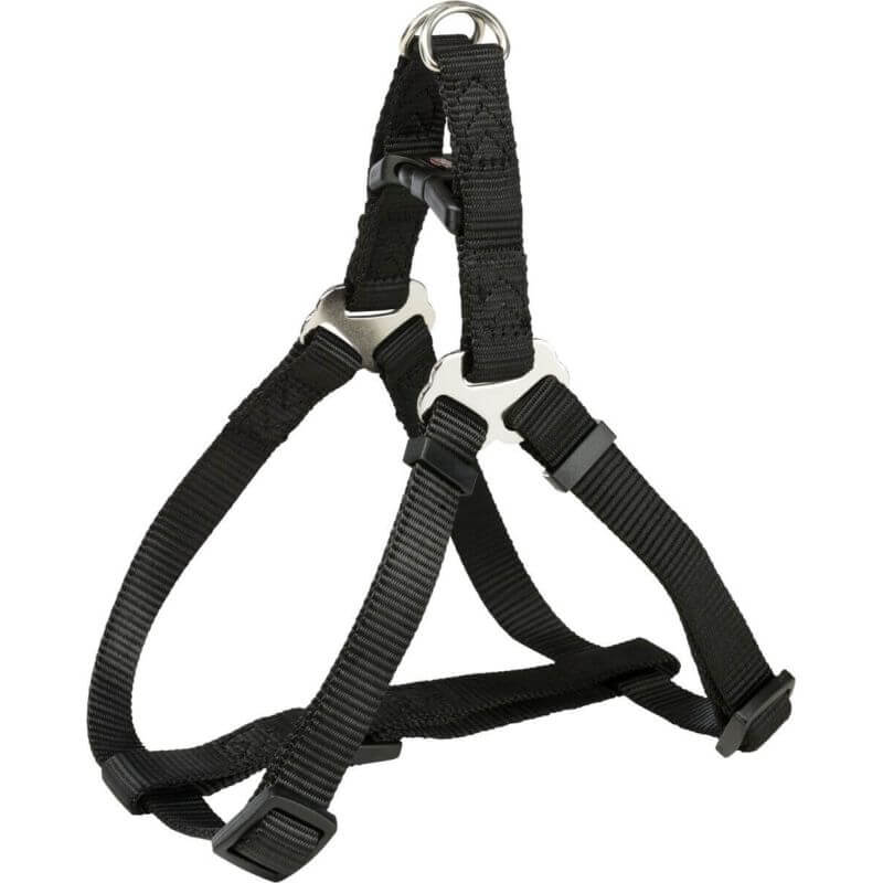 Premium harnais One Touch, M: 50–65 cm/20 mm, noir Premium harnais One Touch, M: 50–65 cm/20 mm, noir