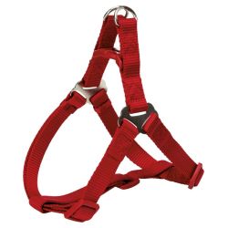 Premium harnais One Touch, L: 65–80 cm/25 mm, rouge