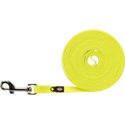 Easy Life laisse à pister, M–L: 10 m/13 mm, jaune fluo