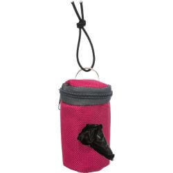 Distributeur de sacs, en nylon/polyester, 2 rouleaux de 15 sacs