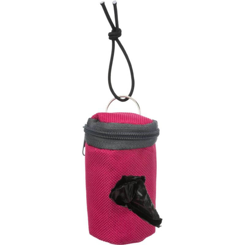Distributeur de sacs, en nylon/polyester, 2 rouleaux de 15 sacs Distributeur de sacs, en nylon/polyester, 2 rouleaux de 15 sacs