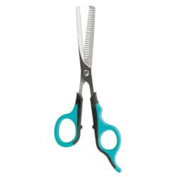 Ciseaux à effiler/unilatéral, en acier inox/plast., 16 cm