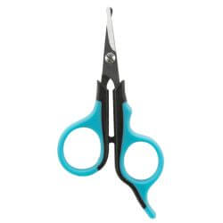 Ciseaux pour face et pattes, plastique/acier inox, 8 cm