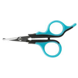Ciseaux pour face et pattes, plastique/acier inox, 8 cm
