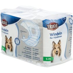Couches pour chiens femelles, S–M: 28–40 cm, 12 Pcs