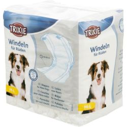 Couche pour chiens mâles, M–L: 46–60 cm, 12 Pcs