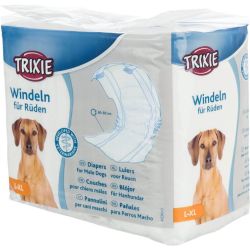 Couche pour chiens mâles, L–XL: 60–80 cm, 12 Pcs