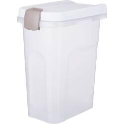 Baril de nourriture, hermétiquement verrouillable, 25 l/24 × 51 × 39 cm, transpa