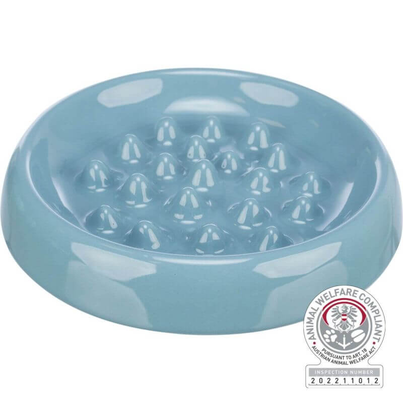 Slow Feeding Gamelle, en ceramique, 0,25 l/ø 18 cm Slow Feeding Gamelle, en ceramique, 0,25 l/ø 18 cm