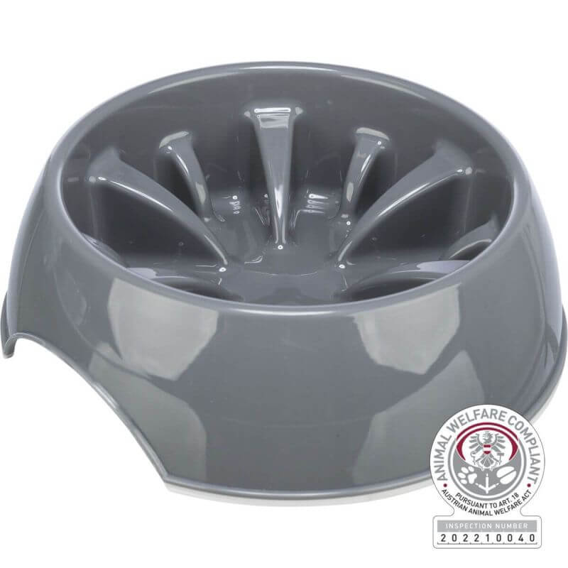 Slow Feeding Gamelle, en plastique/TPR, 1,5 l/ø 27 cm Slow Feeding Gamelle, en plastique/TPR, 1,5 l/ø 27 cm
