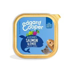 BARQUETTE POISSON SAUMON / DINDE 150G EDGARD COOPER
