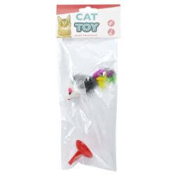 JOUET SOURIS VENTOUSE 14CM