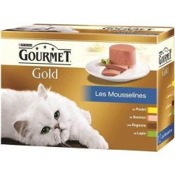Gourmet Gold Mousseline Viandes Poissons