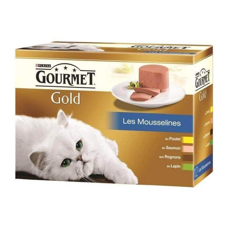 Gourmet Gold Mousseline Viandes Poissons