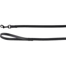 LAISSE LEANO NOIR 130CM 15MM