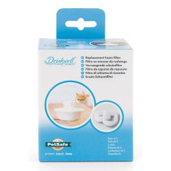 FILTRES MOUSSE FONTAINES PETSAFE