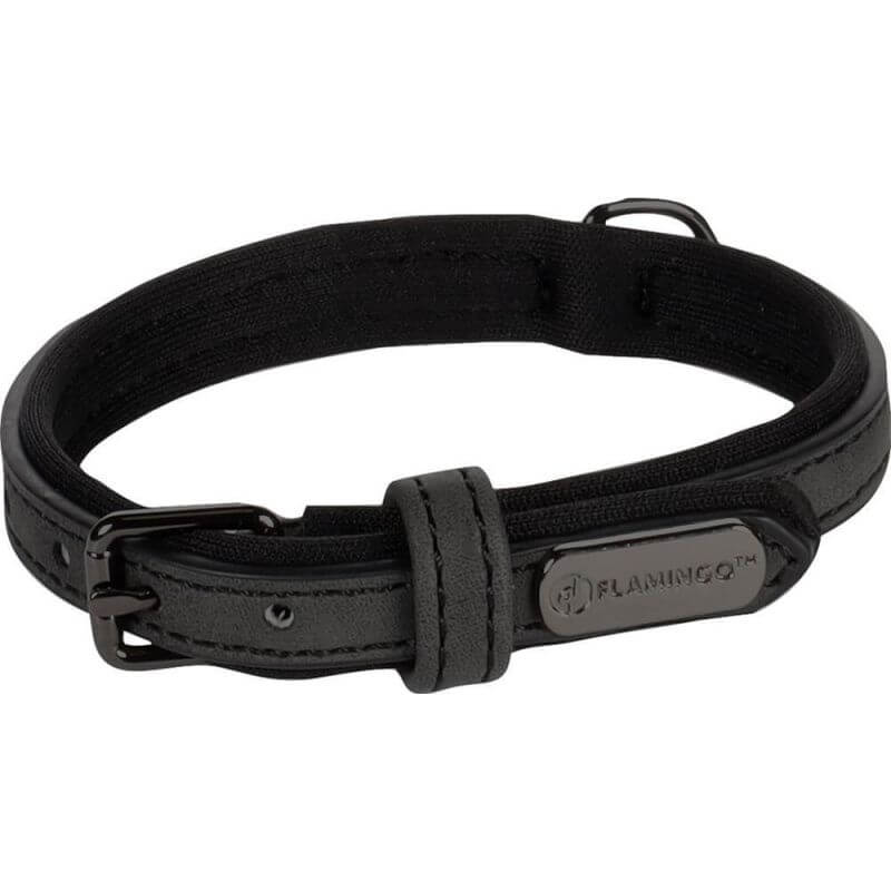 COLLIER DELU NOIR S 29/35CM 15MM COLLIER DELU NOIR S 29/35CM 15MM