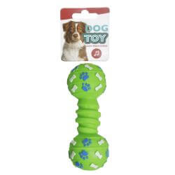 JOUET VINYL ASSORT DUMBBELL 6x16cm
